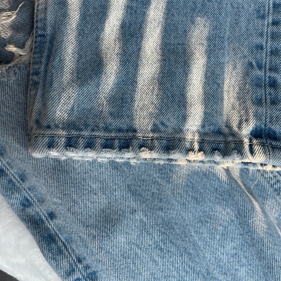 Zara Ripped Straight Jean - Picture 4 of 6